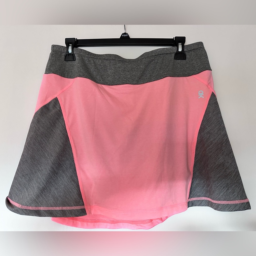 Pink and Gray Skort for Golf or Tennis